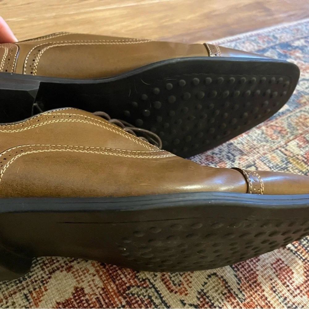Giorgio‎ Brutini Tan Brogue Oxfords